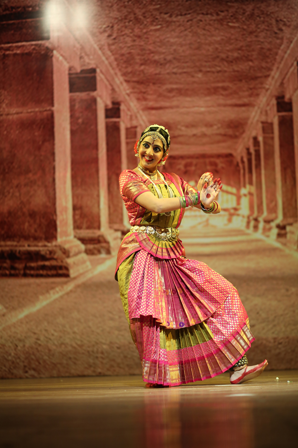 Smriti classical dance pose